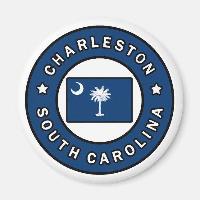 Charleston South Carolina Magnet (Framsidan)