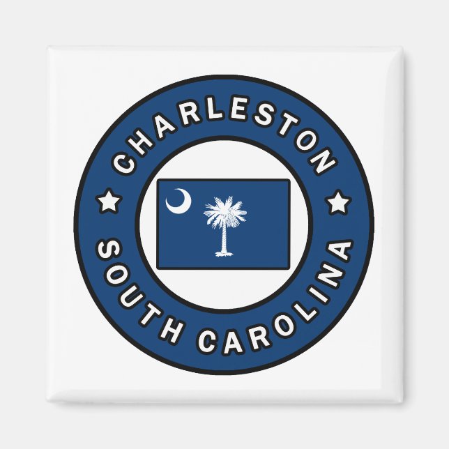 Charleston South Carolina Magnet (Framsidan)