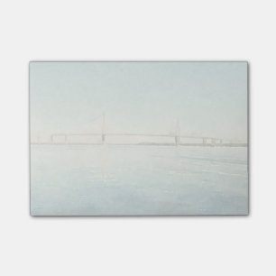 Charleston South Carolina överbryggar Post-it Block