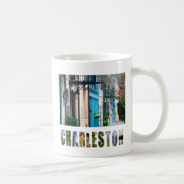 Charleston South Carolina Rainbow Row Houses Kaffemugg