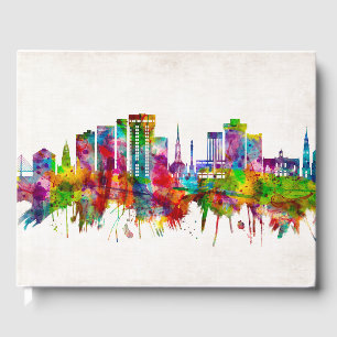 Charleston South Carolina Skyline Gästböcker