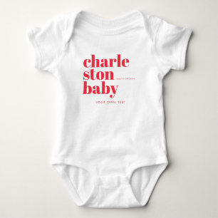 Charleston South Carolina typography T Shirt