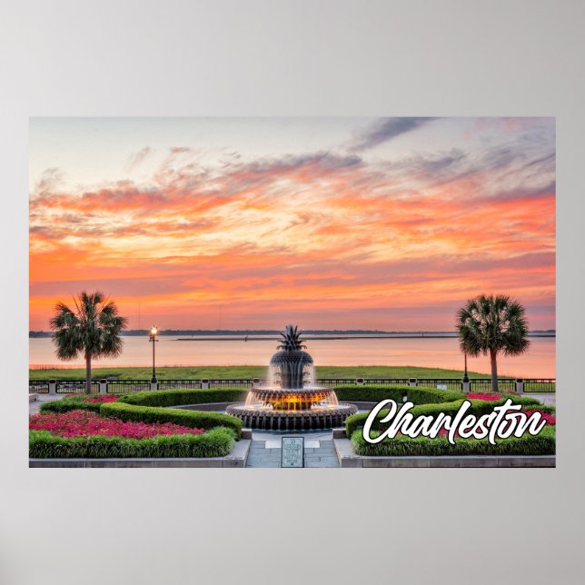Charleston, South Carolina, USA Poster (Framsidan)
