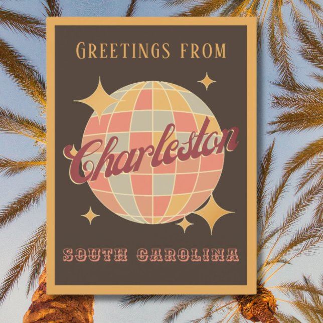 Charleston South Carolina USA Vintage Postcard Vykort (Skapare uppladdad)