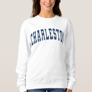 Charleston South Carolina Vintage Varsity College T Shirt