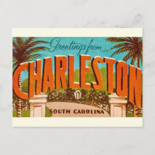 Charleston South Carolina vykort
