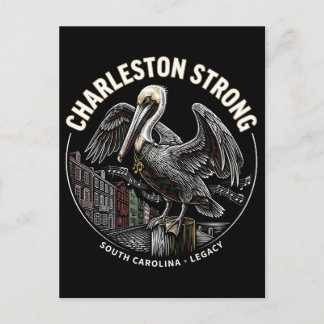 Charleston Strong Pelican Gullah Geechee Cultural  Vykort
