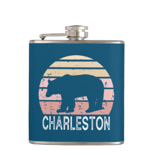 Charleston Väster Virginia Retro Bear Fickplunta
