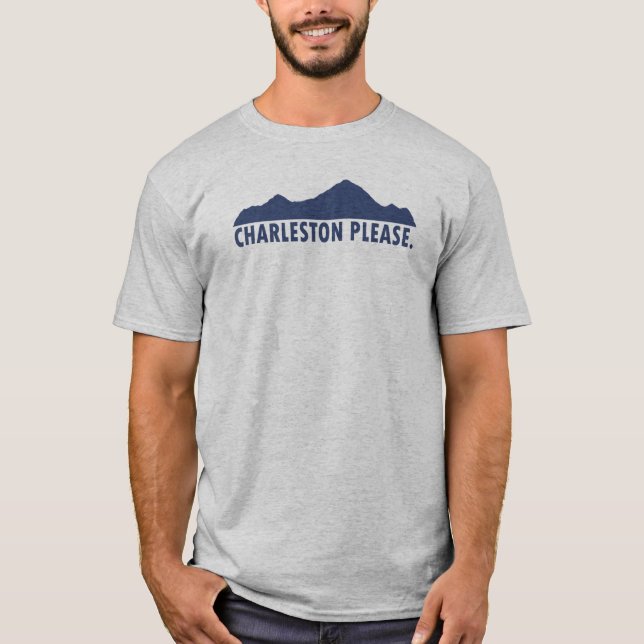 Charleston Väster Virginia Snälla T Shirt (Framsida)