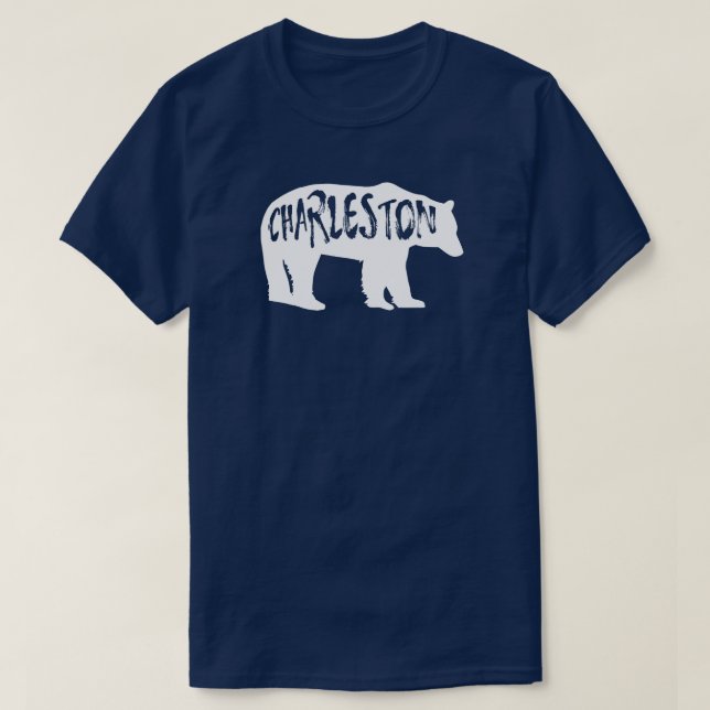 Charleston West Virginia Björn T Shirt (Design framsida)