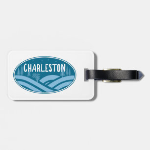 Charleston West Virginia Utomhus Bagagebricka