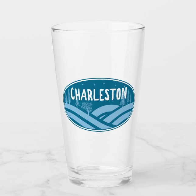 Charleston West Virginia Utomhus Glaskopp (Framsida)