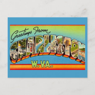 Charleston West Virginia vykort