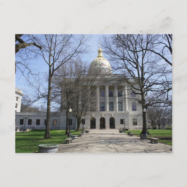 Charleston West Virginia Vykort (Framsida)