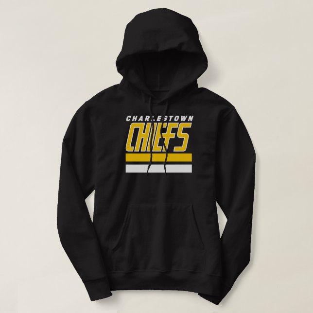 Charlestown Chiefs Classic T Shirt Hoodie (Design framsida)