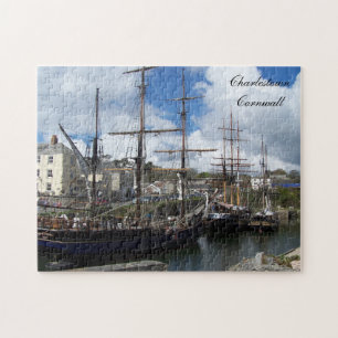 Charlestown Cornwall England Poldark läge Pussel