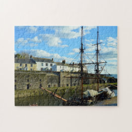 Charlestown Cornwall England Poldark läge Pussel
