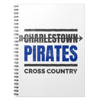 Charlestown Pirater Crossare country Mugg Anteckningsbok