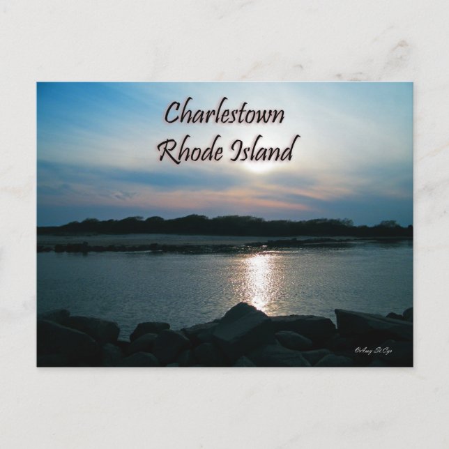 Charlestown Rhode island vykort (Framsida)