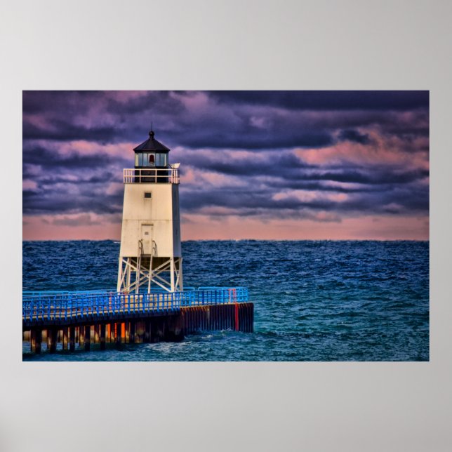 Charlevoix Light 0808 Poster (Framsidan)