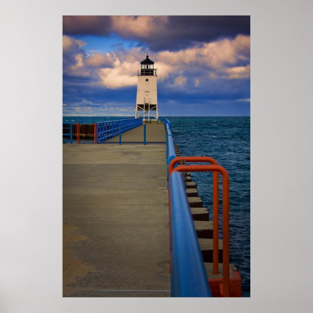 Charlevoix Light 0818 Poster (Framsidan)