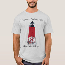 Charlevoix Pierhead Light shirt T