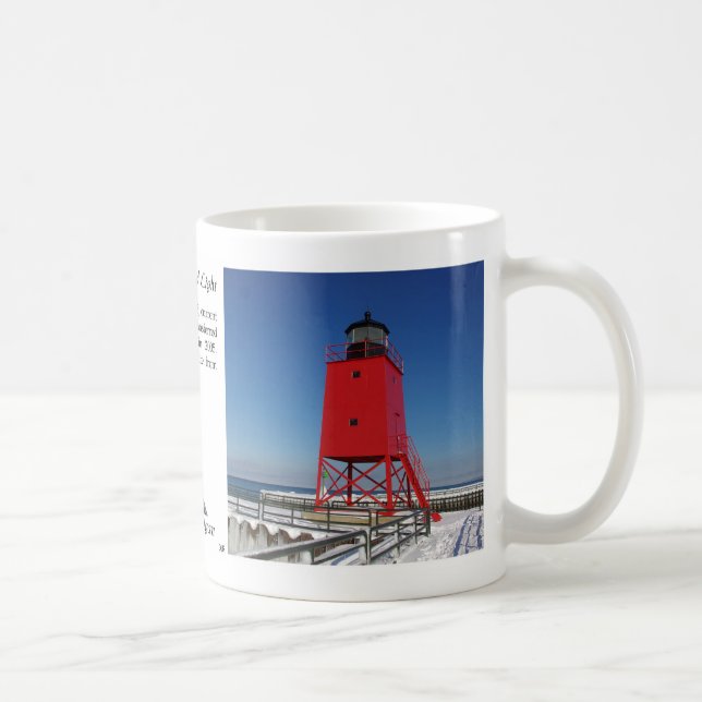 Charlevoix Pierhead tänder muggen Kaffemugg (Höger)