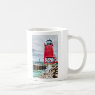 Charlevoix South Pierhead Lighthouse Kaffemugg