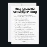 CHARLI retro bachelorette-jaktjakt Inbjudningar<br><div class="desc">CHARLI-blanketten för jaktkort för bachelorette-scavenger finns med möjligheten att lägga till en egen ordalydelse för personligen så att det här spelet blir helt unikt för party. Redigera all spelformulering   instruktioner för att smidigt flöda med 70:s temathändelse.</div>
