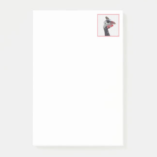 Charlie 4 x 6 post-it block