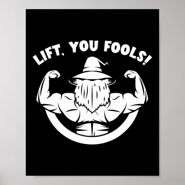 Charlie an Minds - Weightlift Bodybuilding Poster (Framsidan)