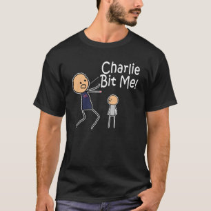 Charlie bet mig den mörka T-tröja Tee Shirt