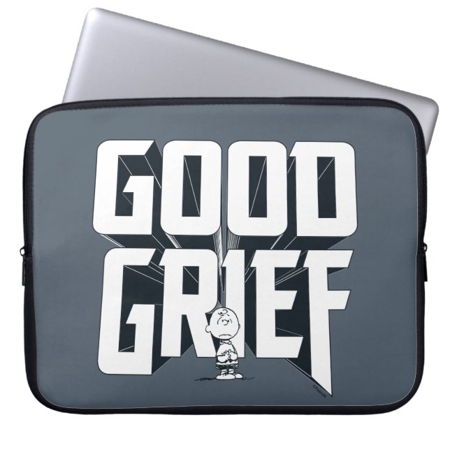 Charlie Brown "Bra Grief" Sten Band Tee Graphic Laptop Fodral (Framsidan)