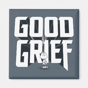 Charlie Brown "Bra Grief" Sten Band Tee Graphic Magnet