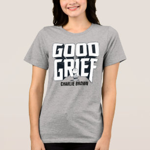 Charlie Brown "Good Grief" Rock Band T-shirt Grafi