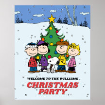 Charlie Brown och Friends jul Party