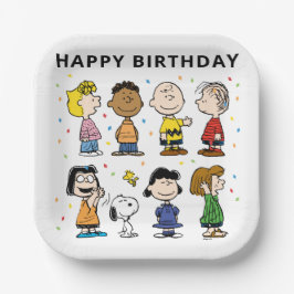 Charlie Brown och Gang Confetti Birthday
