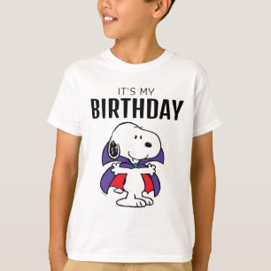 Charlie Brown och Gang Halloween Födelsedagsfest T Shirt