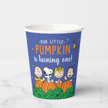 Charlie Brown och Gang Pumpkin 1:a födelsedagen