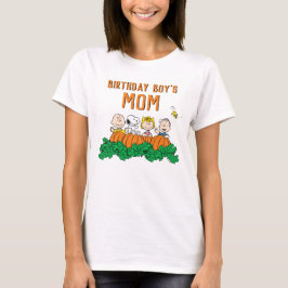Charlie Brown och Gang Pumpkin Birthday Mamma T Shirt