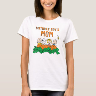 Charlie Brown och Gang Pumpkin Birthday Mamma T Shirt