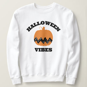 Charlie Brown Orange Pumpkin   Halloween Vibes T Shirt