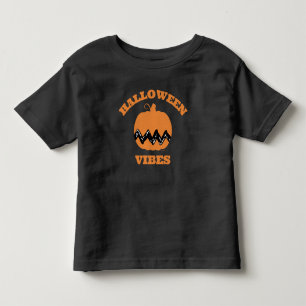 Charlie Brown Orange Pumpkin   Halloween Vibes T Shirt