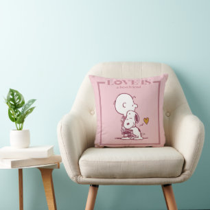 Charlie Brown & Snoopy - Kärlek är en bästa vän Kudde