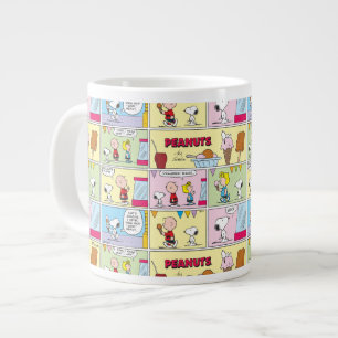Charlie Brown, Snoopy och Sally   Ice Cream Jumbo Mugg