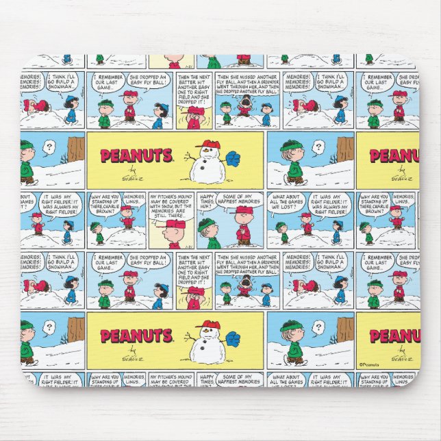 Charlie Browns baskiska minnen Musmatta (Framsidan)