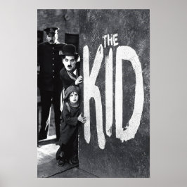Charlie Chaplin Pojken 1921 Klassisk Film Poster