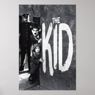 Charlie Chaplin Pojken 1921 Klassisk Film Poster
