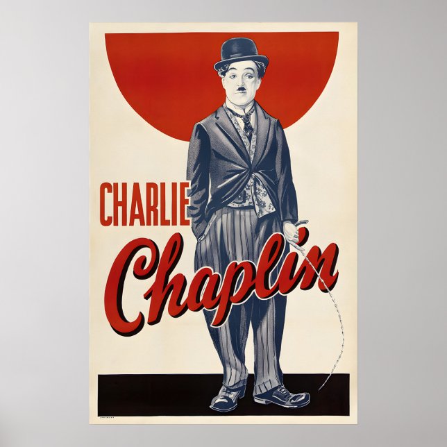 Charlie Chaplin Poster (Framsidan)