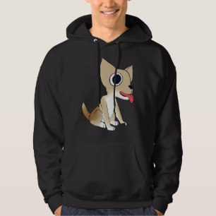 Charlie Chihuahua Fullt W Transparent Bg Hoodie